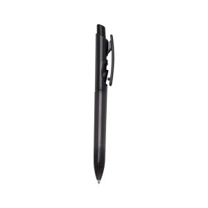 Caneta Plástica Translucida — Preto