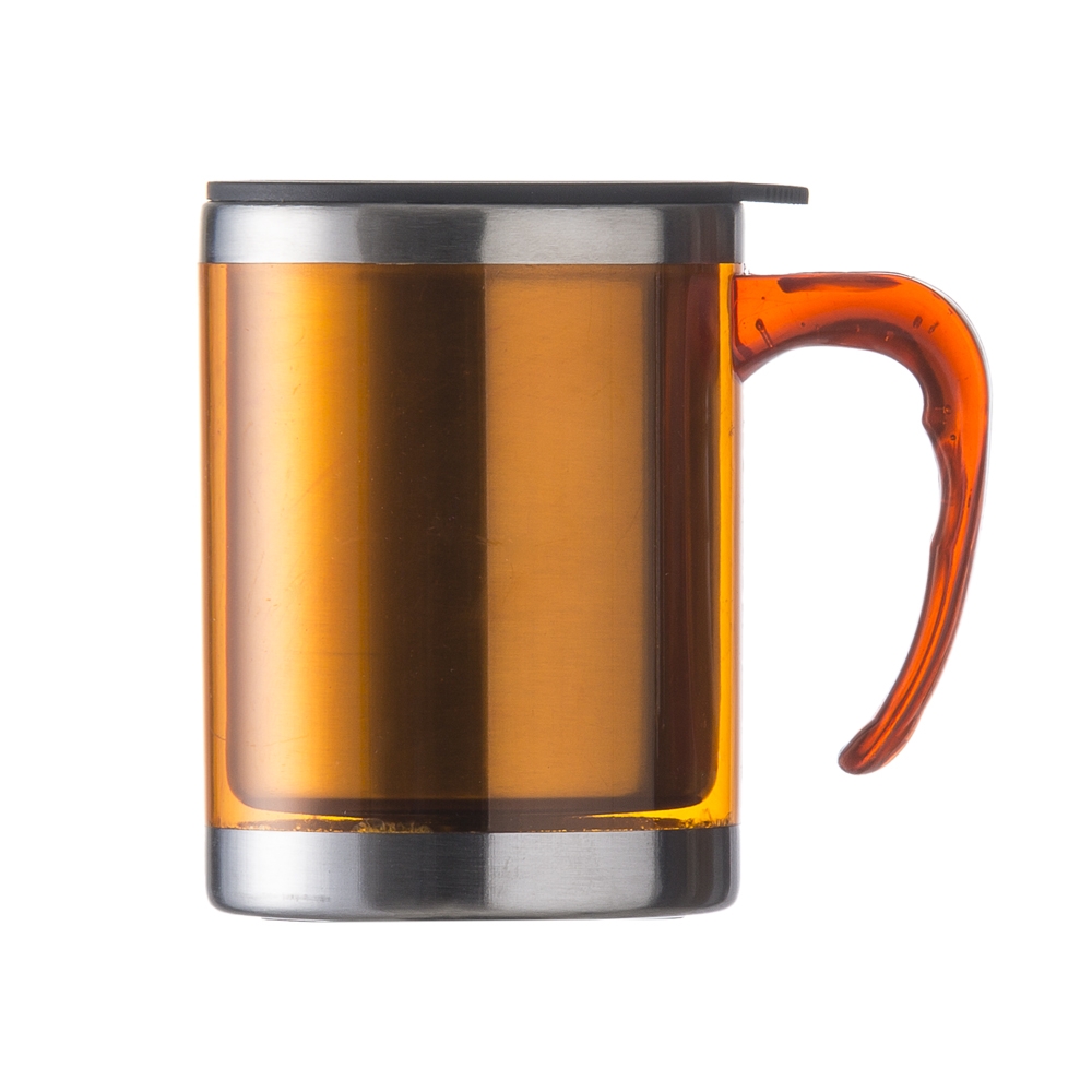 Caneca Acrílica 400 ML Com Tampa - Imagem 3