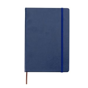 Caderneta De Couro Sintético — Azul (03005-AZE)