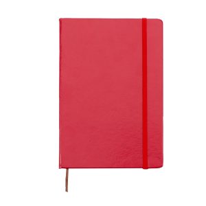 Caderneta De Couro Sintético — Vermelho