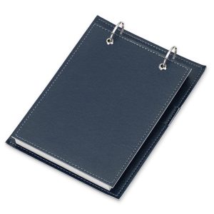 Bloco De Anotações De Mesa Couro Sintetico