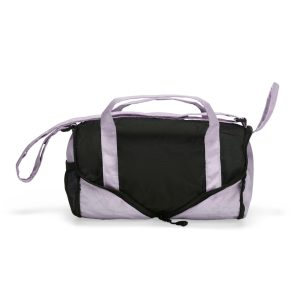 Bolsa Dobrável Poliéster 6l — Roxo / Preto