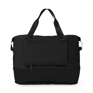 Bolsa Expansível E Dobrável 30 Litros — Preto