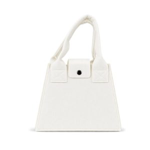 Bolsa Feltro — Branco