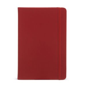Caderneta Couro Sintético 21x14 — Vermelho