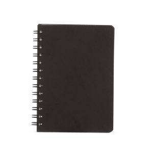Caderneta Kraft 17x13 Com Pauta — Preto