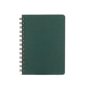 Caderneta Kraft 17x13 Com Pauta — Verde