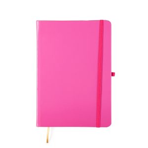 Caderneta Laminada Sem Pauta — Rosa