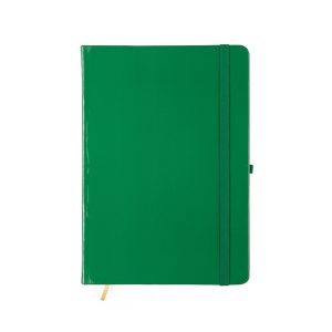 Caderneta Laminada Sem Pauta — Verde