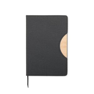 Caderneta Com Suporte De Celular — Preto