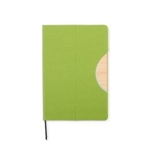 Caderneta Com Suporte De Celular — Verde
