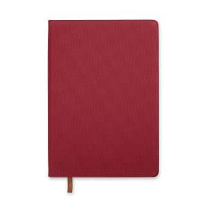 Caderneta Em Pu — Vermelho