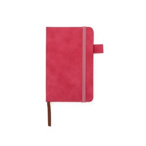 Caderneta Em Pu — Vermelho