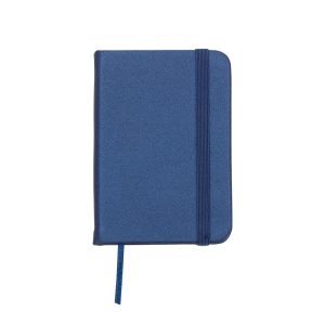 Mini Caderneta Sintética Brilhante — Azul (03024-AZE)