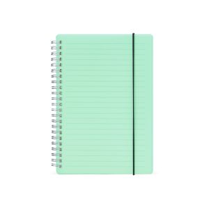 Caderno Com Capa Plástica