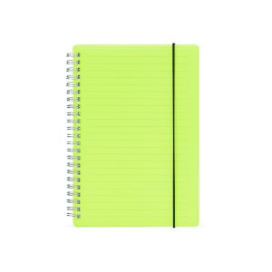 Caderno Com Capa Plástica — Verde