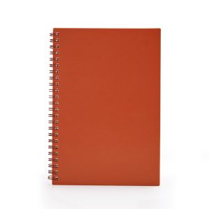Caderno A5 Plástico — Vermelho (05071-VM)