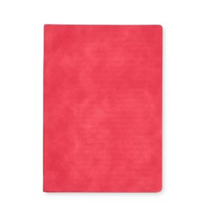 Caderno B5 Pu — Vermelho