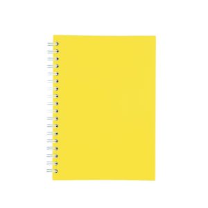Caderno Capa Fosca Com Pauta