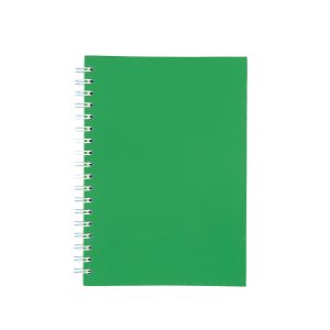 Caderno Capa Fosca Com Pauta — Verde