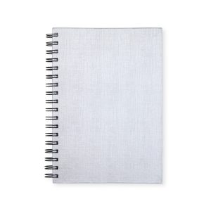 Caderno Linho — Prata