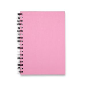 Caderno Linho — Rosa