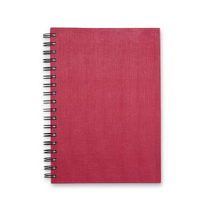 Caderno Linho — Vermelho