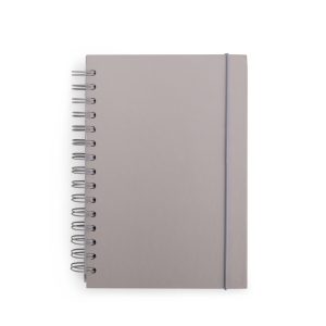 Caderno Couchê — Cinza