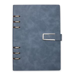 Caderno Fichário Pu — Azul (08203-AZU)