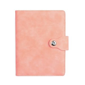 Caderno Fichário Pu — Rosa