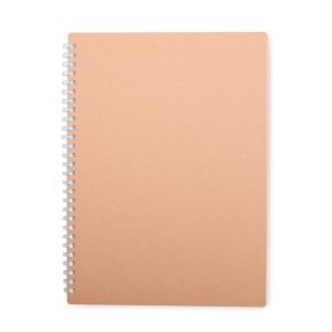 Caderno Kraft — Azul