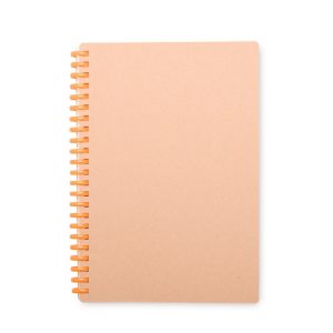 Caderno Kraft — Laranja
