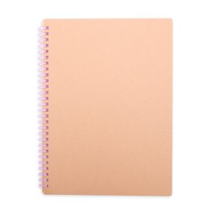 Caderno Kraft — Roxo