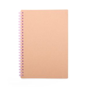 Caderno Kraft — Roxo