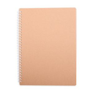 Caderno Kraft — Transparente
