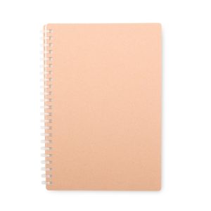 Caderno Kraft — Transparente