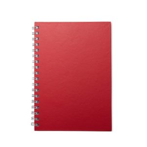 Caderno Percalux Emborrachado — Vermelho