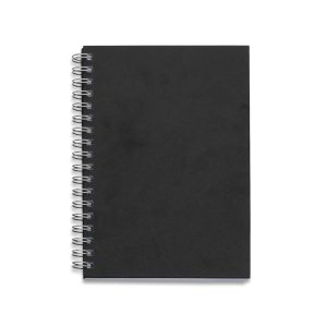 Caderno Capa Kraft — Preto