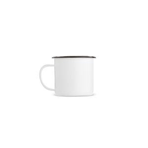 Caneca Inox 370ml — Branco