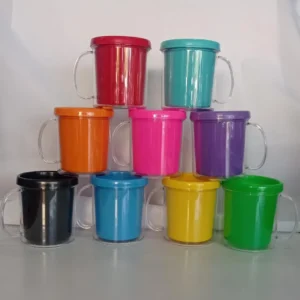Caneca Plus Rosqueável Colorida em diversas cores
