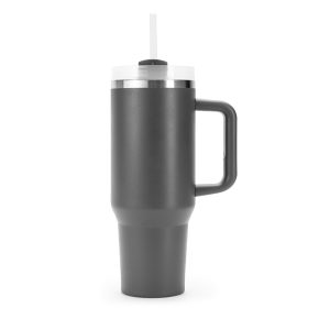 Caneca Térmica 1,2l — Cinza / Inox