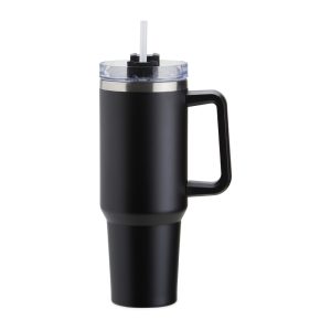 Caneca Térmica 1,2l — Preto / Inox