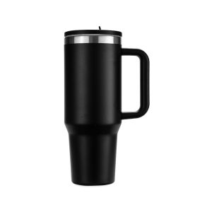 Caneca Térmica 1,2l — Preto / Inox