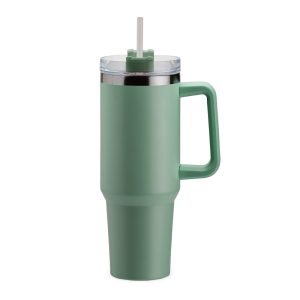 Caneca Térmica 1,2l — Verde / Inox