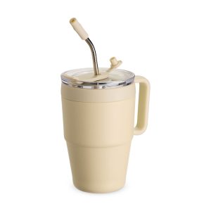 Caneca Térmica 600ml — Bege