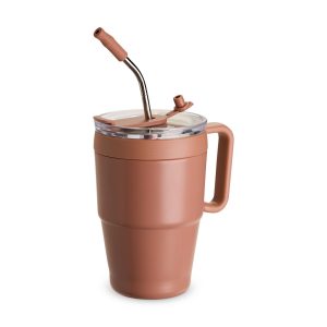 Caneca Térmica 600ml — Rosa