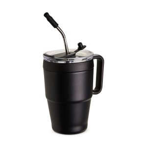 Caneca Térmica 600ml — Preto