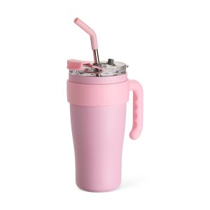 Caneca Térmica Inox 800ml — Rosa