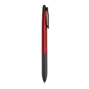 Caneta 3 Em 1 Touch — Vermelho / Preto
