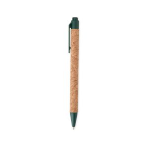 Caneta De Cortiça — Bege / Verde (06082-VDE)